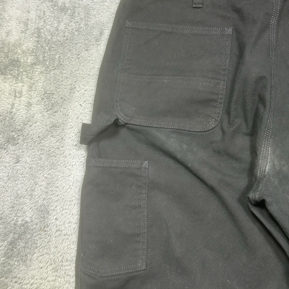 Carhartt Pants Mens 40x32 Black Work Carpenter Rugged Flex Relaxed 103279 BLK - Picture 8 of 16